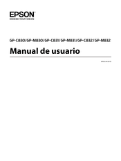 Epson GP-M831 Manual Del Usuario