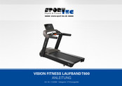 Vision Fitness T600 Manual Del Usuario