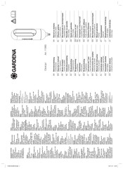 Gardena 11360 Instrucciones De Empleo