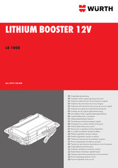 Würth LB 1000 Traducción Del Manual De Instrucciones De Servicio Original