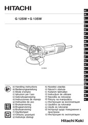 Hitachi G 12SW Instrucciones De Manejo