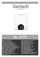 Gerlach GL 3172 Manual De Uso