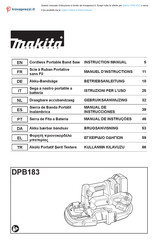 Makita DPB183 Manual De Instrucciones