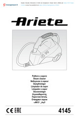 ARIETE 4145 Xvapor Comfort Manual Del Usuario