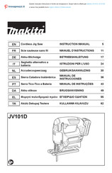 Makita JV101DZ Manual De Instrucciones