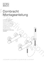 Dornbracht 33 200 660-FF Instrucciones De Montaje