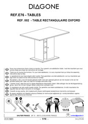 Diagone E76 Manual Del Usuario