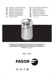Fagor ML-156 Manual De Instrucciones