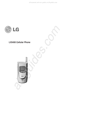 LG LX5450 Manual