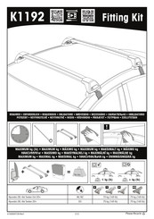 Yakima K1192 Instrucciones De Montaje