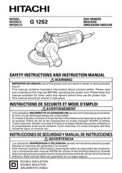 Hitachi G 12S2 Manual