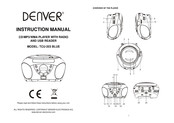 Denver TCU-203 BLUE Manual De Instrucciones