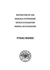 Bertazzoni P784IC1B2NEE Manual De Utilización