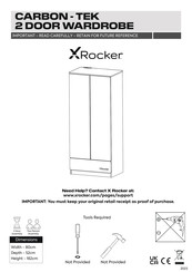 Xrocker CARBON-TEK Manual Del Usuario