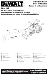 DeWalt DCBL772 Manual De Instrucciones