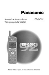 Panasonic EB-GD92 Serie Manual De Instrucciones