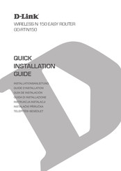 D-Link GO-RT-N150 Guia De Instalacion