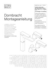 Dornbracht 33 605 730 Serie Instrucciones De Montaje