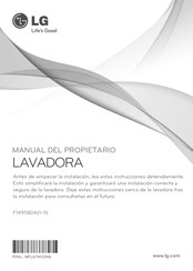 LG F1495BDA Serie Manual Del Propietário