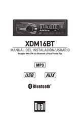 Dual XDM16BT Manual Del Instalación/Usuario