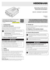 HEIDENHAIN EIB 3011 Instrucciones De Uso