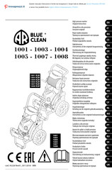 AR BLUE CLEAN 1001 RLW Traducción De Las Instrucciones Originales