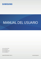 Samsung SM-A226BR/N Manual Del Usuario