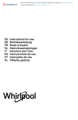 Whirlpool AKR 5390/1 IX Instrucciones De Uso