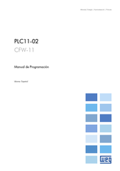WEG PLC11-02 Manual De Programación
