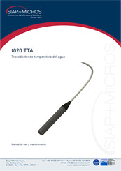 SIAP+MICROS t020b-TTA-V Manual De Uso Y Mantenimiento