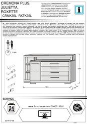 Forte RXTK35L Instrucciones De Montaje