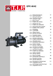 T.I.P. GPK 46/42 Instrucciones Para El Manejo