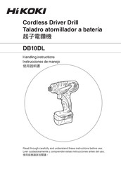 HIKOKI DB 10DL Instrucciones De Manejo