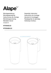 Alape WT.RX400H.CO Instrucciones De Montaje