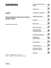 Siemens SIPART PS100 Instrucciones De Servicio