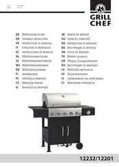 Grill Chef 12201 Instrucciones De Montaje