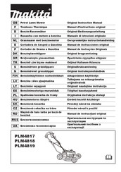 Makita PLM4819 Manual De Instrucciones Original