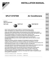 Daikin FAQ71BUV1B Manual De Instalación