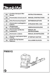 Makita PM001G Manual De Instrucciones