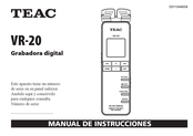 Teac VR-20 Manual De Instrucciones