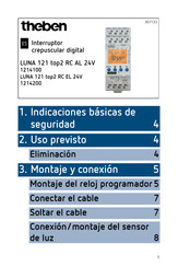Theben LUNA 121 top2 RC Manual Del Usuario