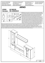 Dedeman ARNO Instrucciones De Montaje