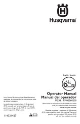 Husqvarna 967262701 Manual Del Operador