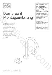 Dornbracht 20 713 661-0010 Serie Instrucciones De Montaje