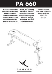Domyos PA 660 Modo De Empleo