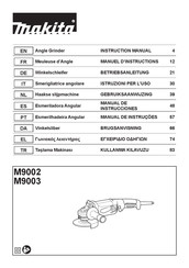 Makita M9003 Manual De Instrucciones