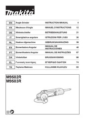 Makita M9502R Manual De Instrucciones