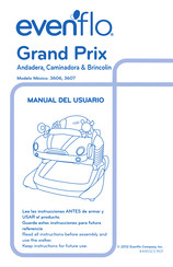 Evenflo Grand Prix 3606 Manual Del Usuario