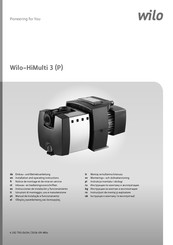 Wilo Wilo-HiMulti 3 (P) Instrucciones De Instalación Y Funcionamiento