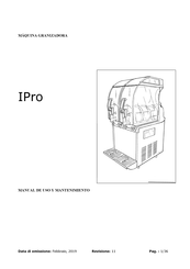 Electrolux Professional IPro Manual De Uso Y Mantenimiento